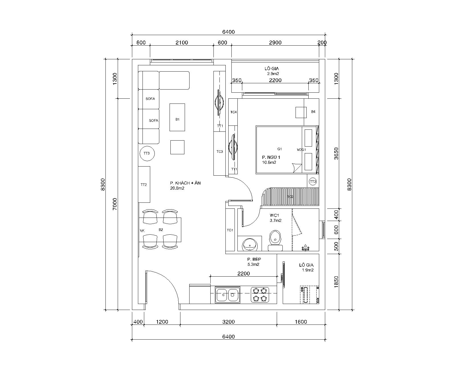 BLOCK D — CĂN HỘ D.01