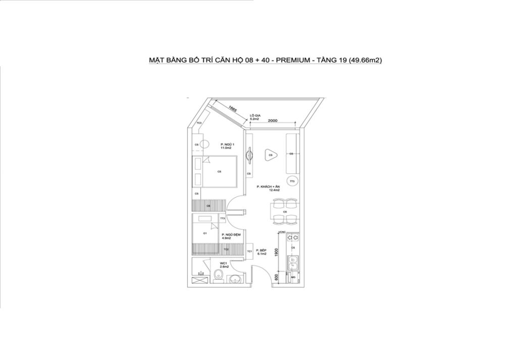 CĂN HỘ 08+40 - PREMIUM