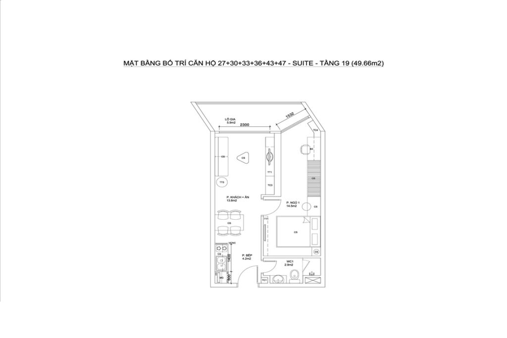 CĂN HỘ 27+30+33+36+43+47 - SUITE