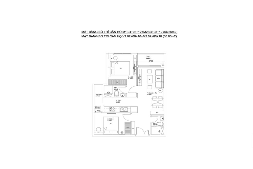 BLOCK M+V — CĂN HỘ M1.04+08+12+M2.04+08+12+CĂN HỘ V1.02+06+10+M2.02+06+10