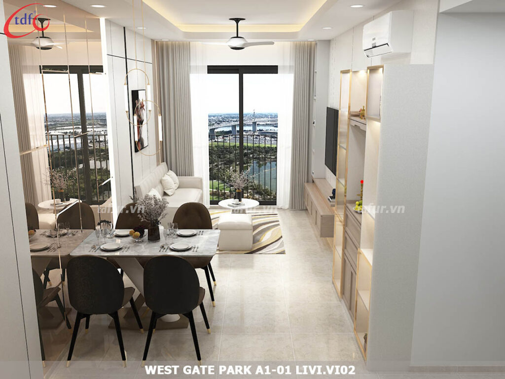 CĂN HỘ 59m2 - Bổ sung nội thất có sẵn