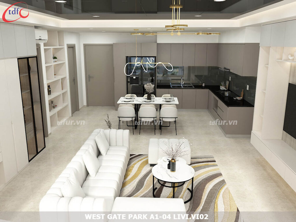 CĂN HỘ 112m2 - Bổ sung nội thất có sẵn