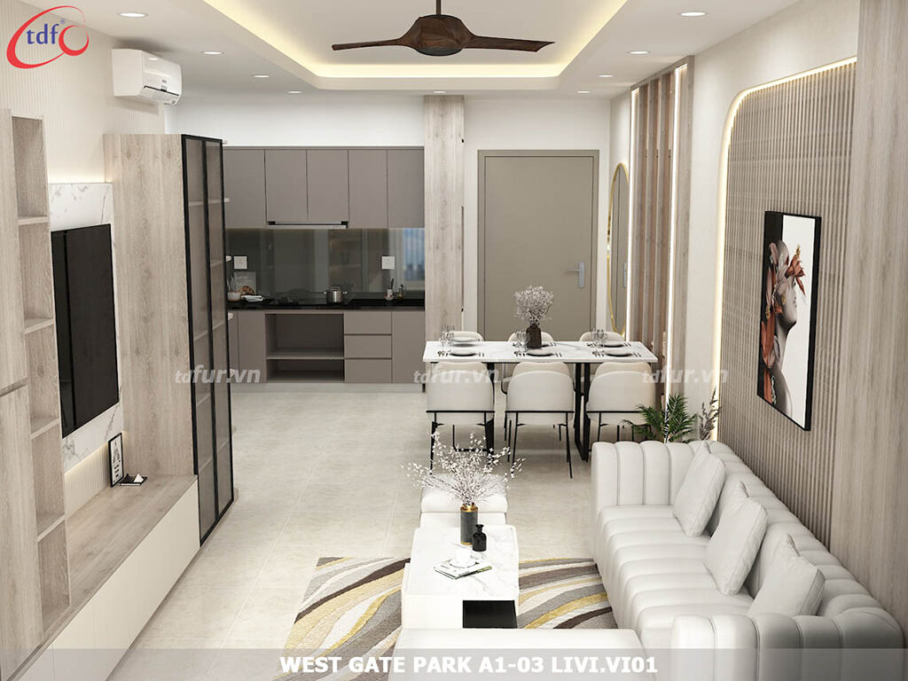 CĂN HỘ 85m2 - Làm mới nội thất hoàn toàn