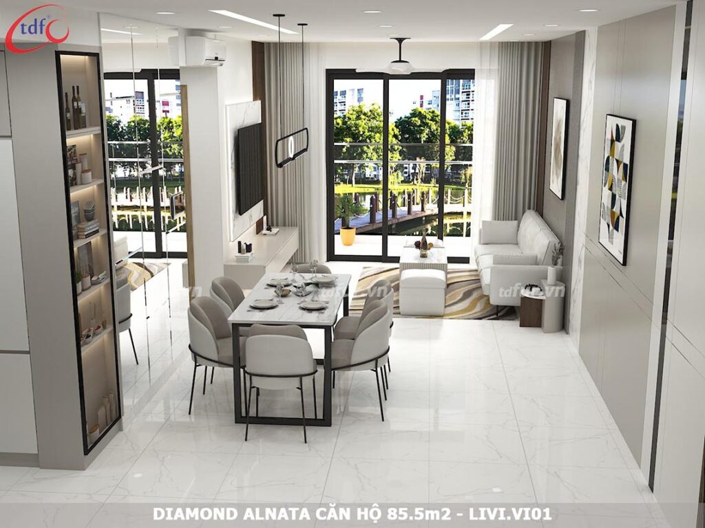 CĂN HỘ 85.3m2 + 85.5m2 - B5a + B5c