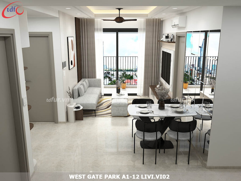 CĂN HỘ 69m2 - Làm mới nội thất hoàn toàn