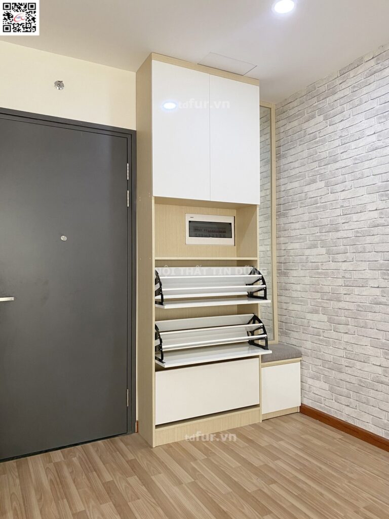 Diamond Riverside – Trắng gỗ sáng ấm áp