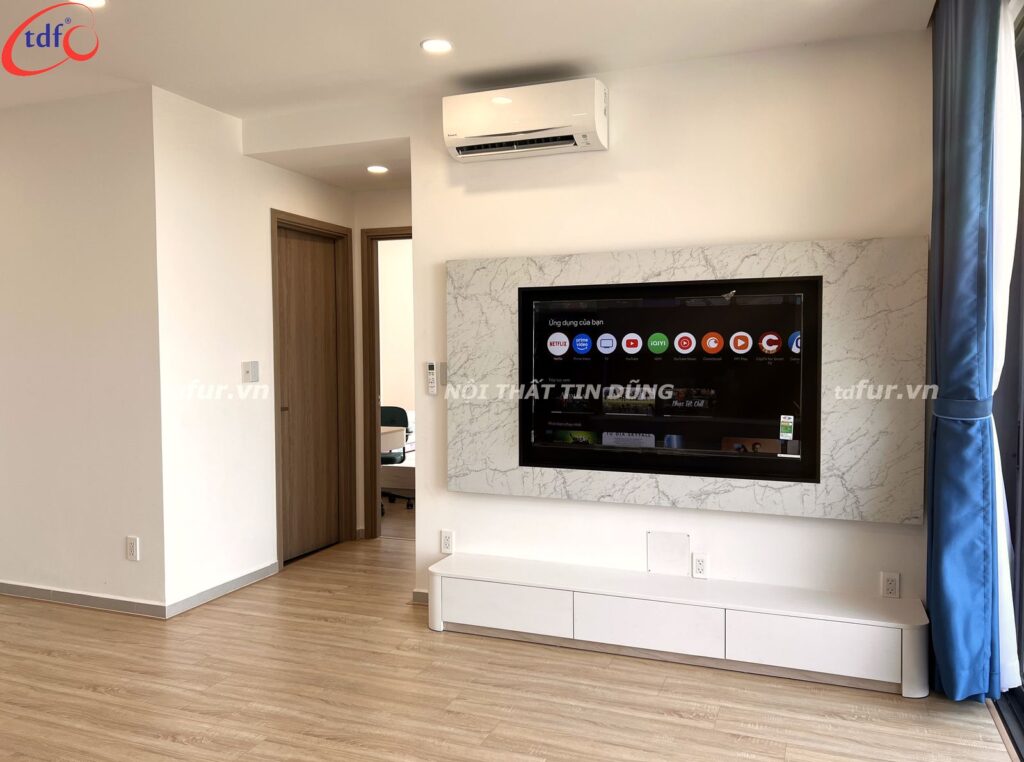 Eastmark City – Trắng tối giản, điểm xanh navy