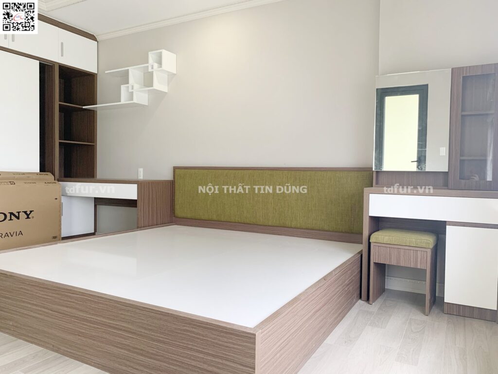 Homyland Riverside – Sofa xanh lá tươi mát