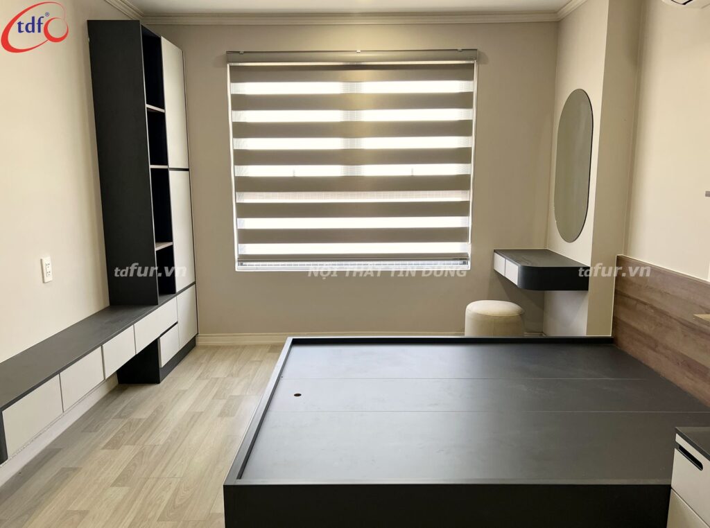 Homyland Riverside – Đá vân mây và tủ trắng đen