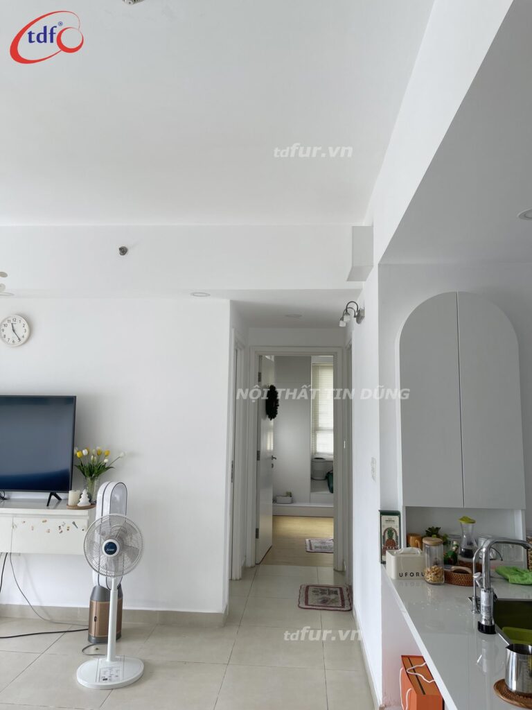 Masteri Thảo Điền – Trắng tinh và tủ cửa vòm