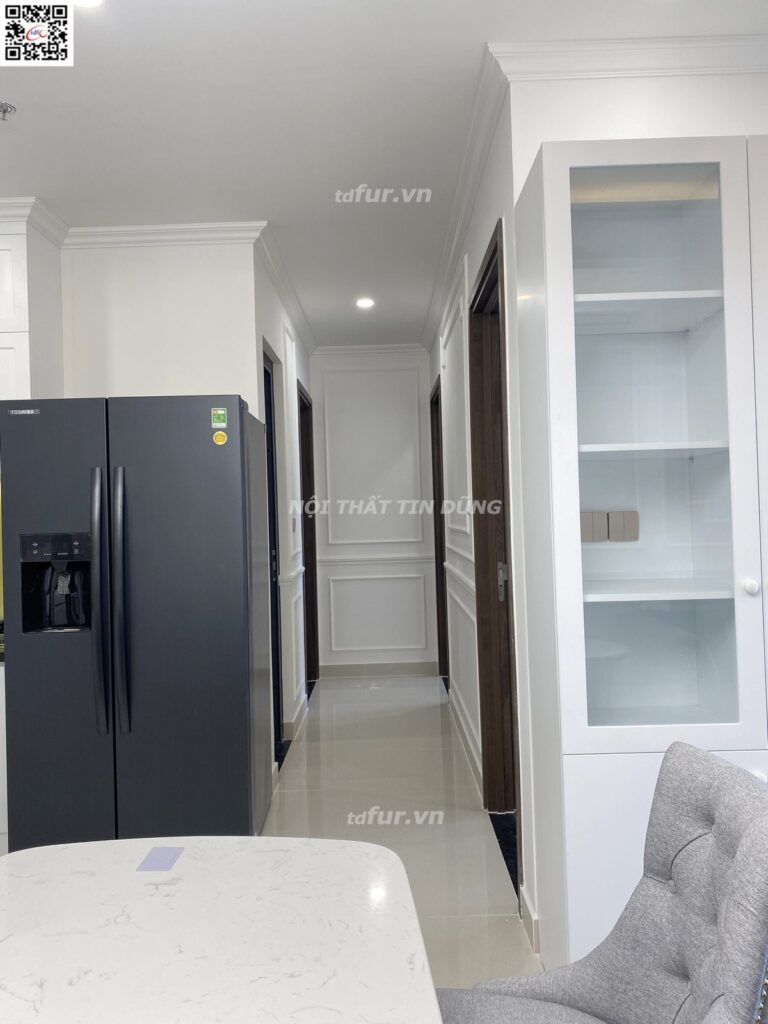 Q7 Boulevard – Tân cổ điển trắng và phòng bé hồng
