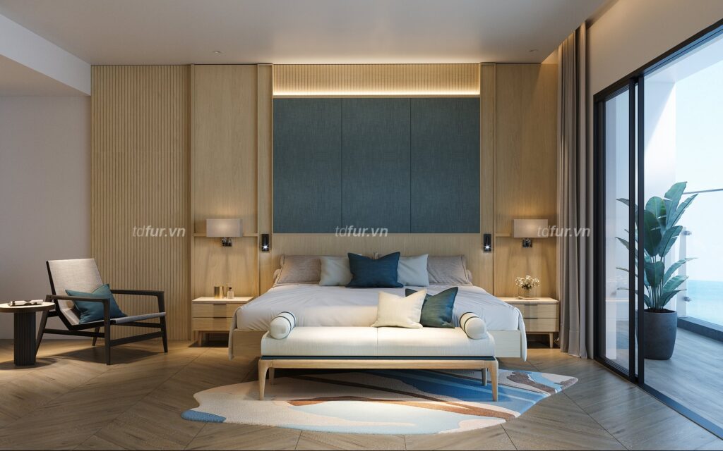 Phối cảnh nội thất căn Studio BluMor