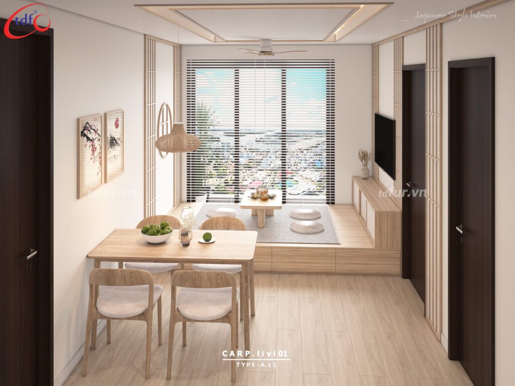 CĂN 2BR – KIỂU NHẬT