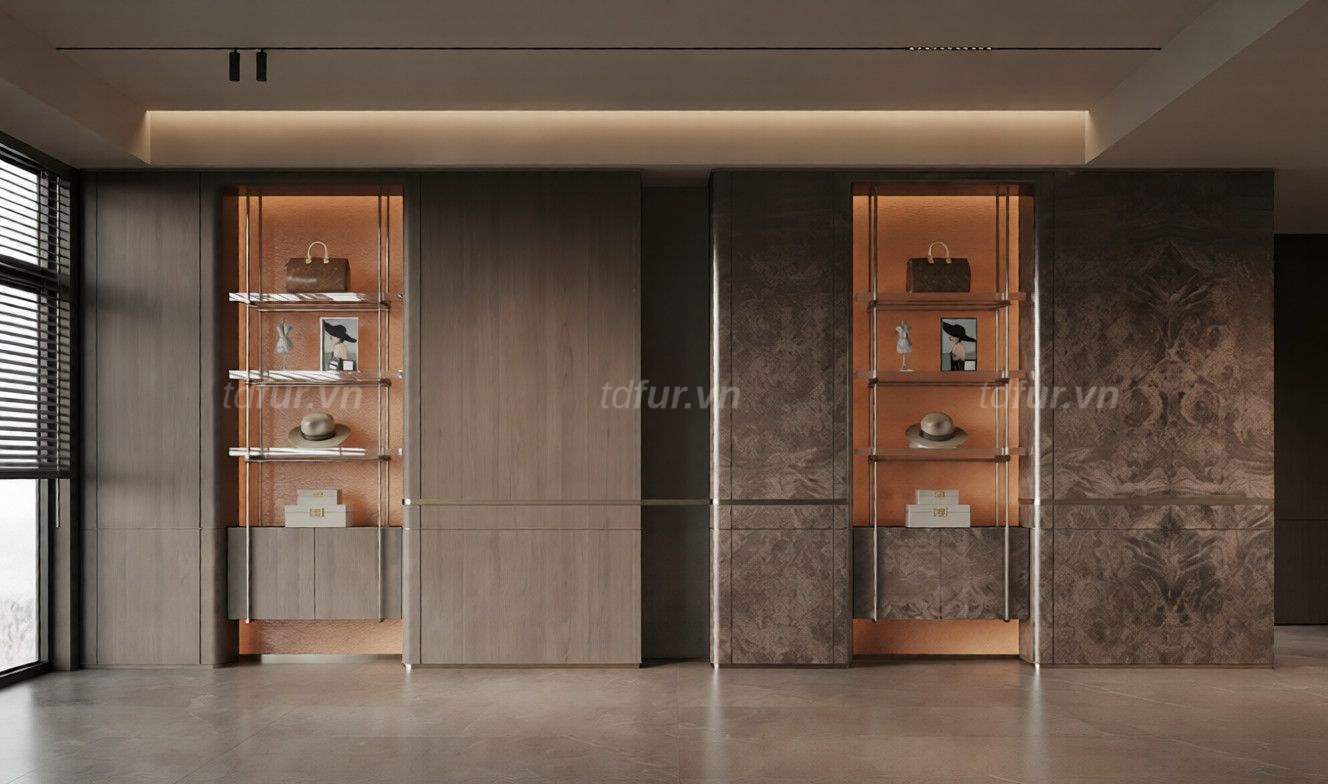 Interior fit-out – TDF rendering