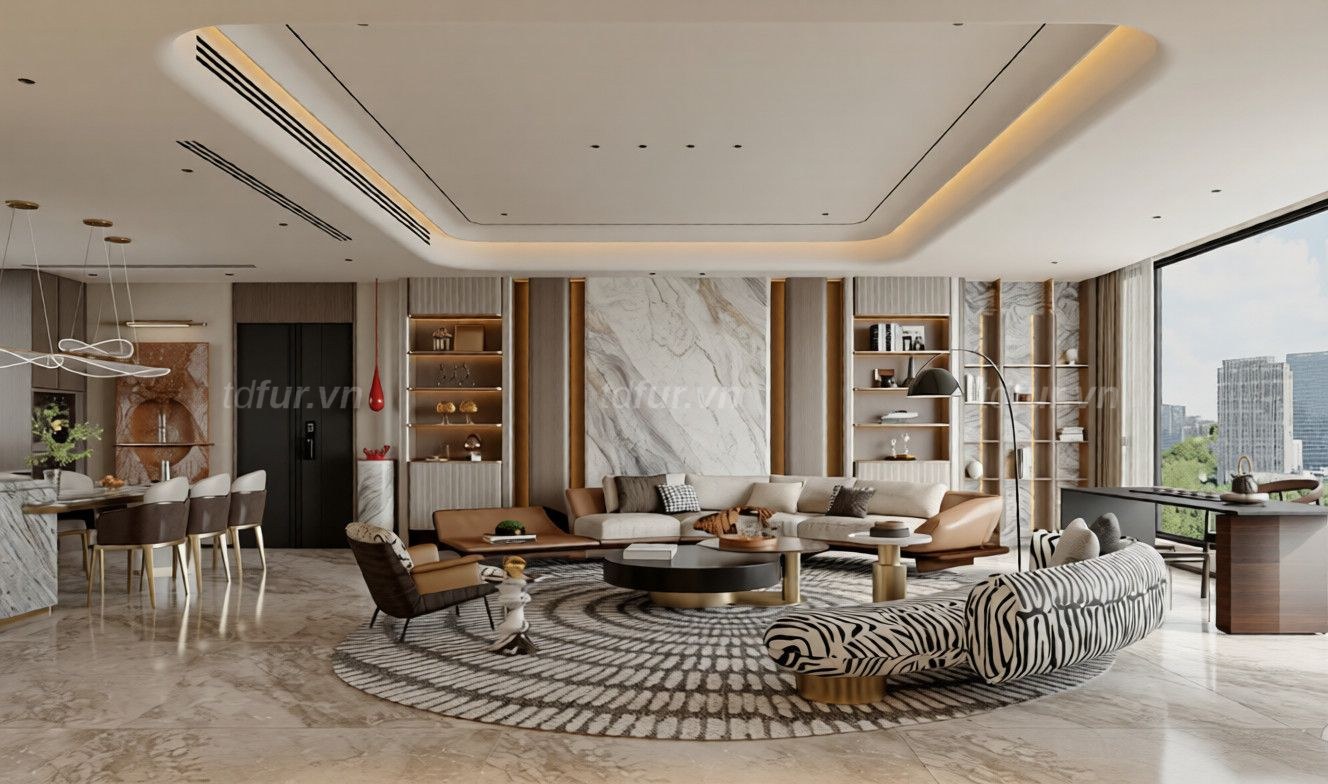 Nội thất do TDF thiết kế