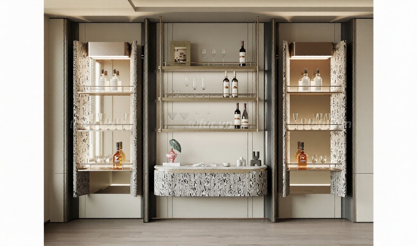 Interior fit-out – TDF rendering