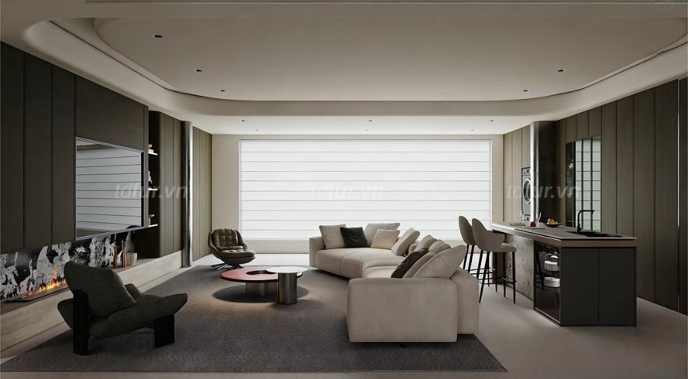 Interior design – TDF rendering