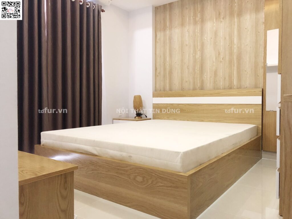 Oriental Plaza – Vân gỗ sáng ấm áp