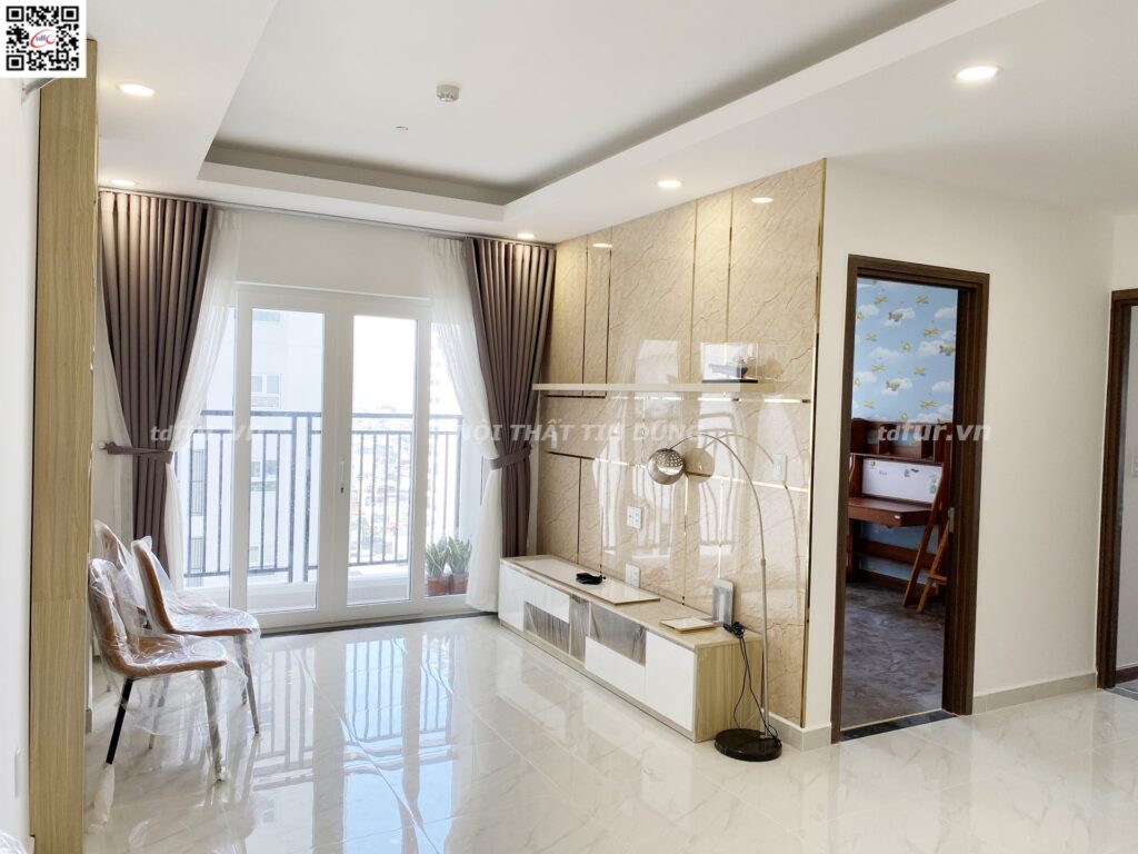Richmond City – Gỗ sáng hiện đại