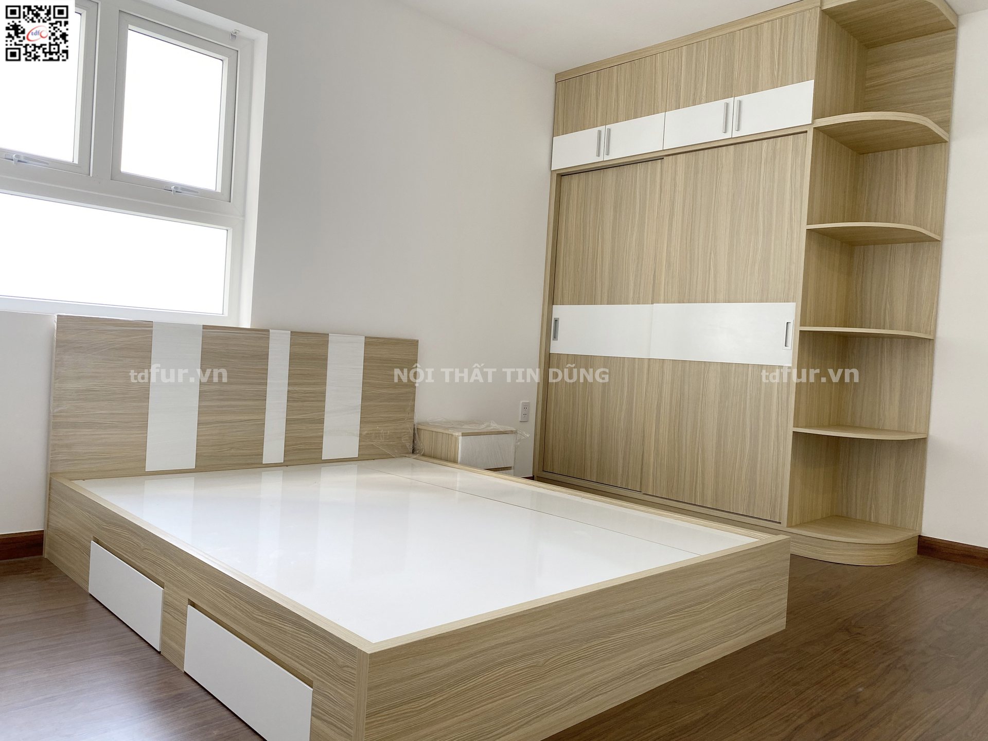 Richmond City – Gỗ sáng hiện đại