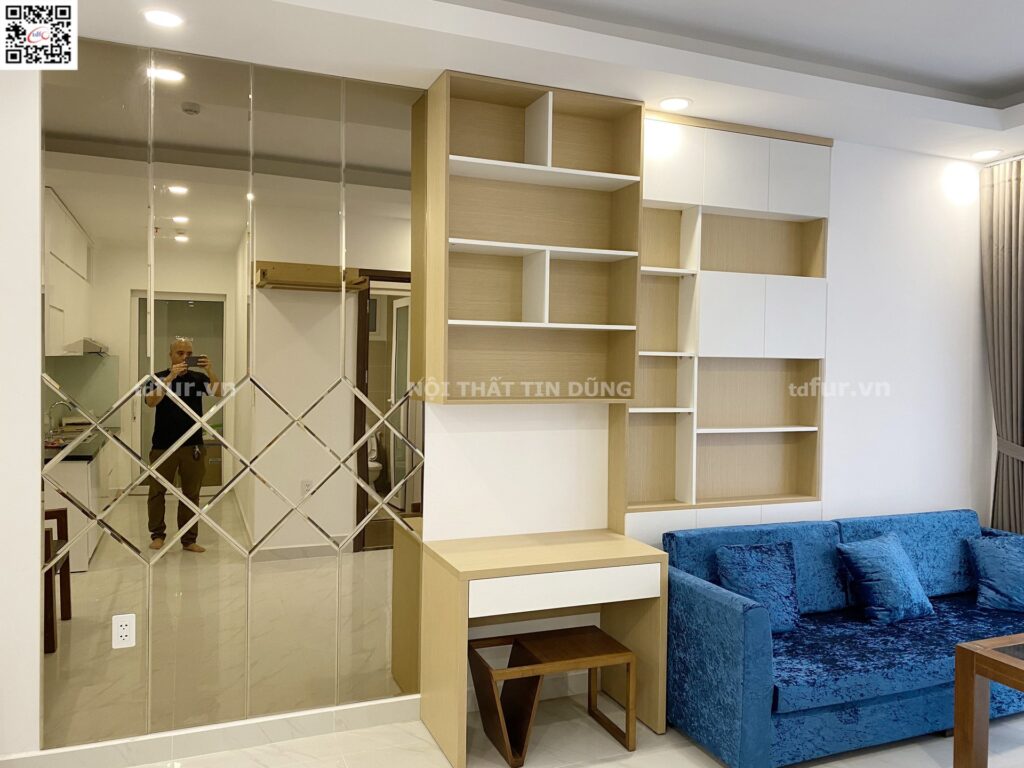 Richmond City – Sofa xanh dương nổi bật
