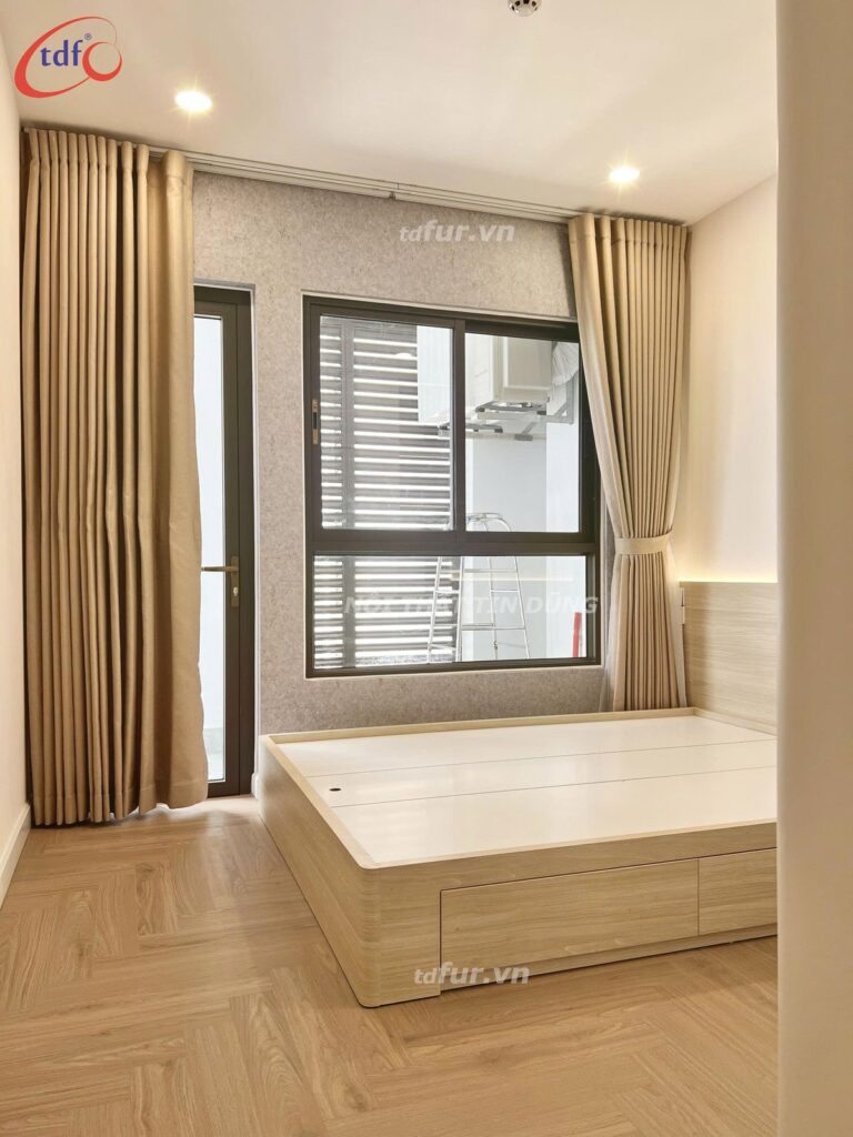 Vũng Tàu Centre Point – Đá vân mây và bếp gỗ óc chó